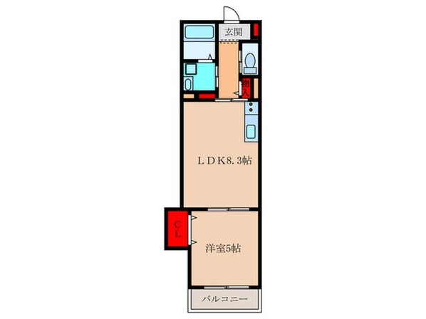 コンフォート中野の物件間取画像